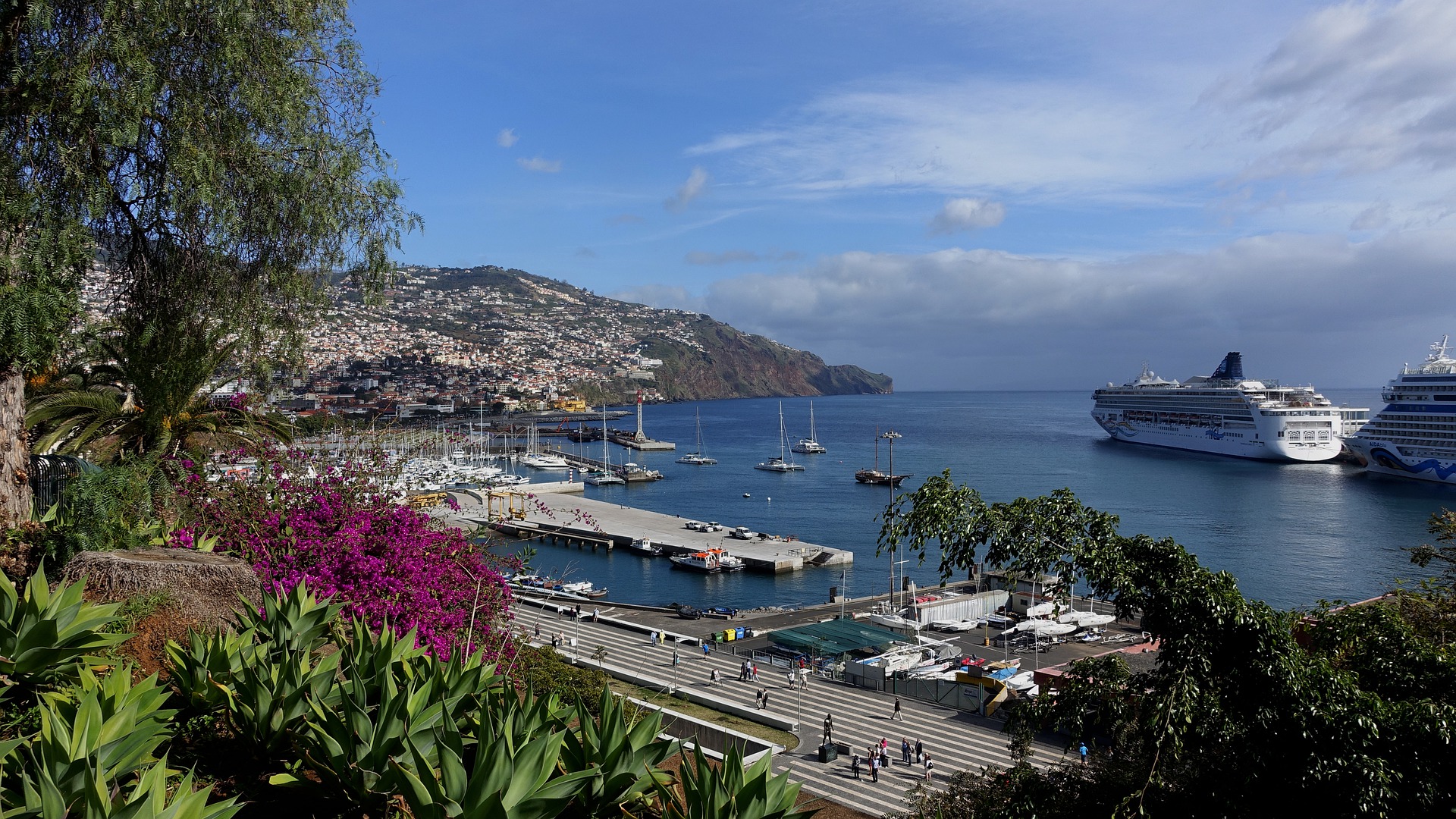 Wohnung mit Seeblick in Funchal